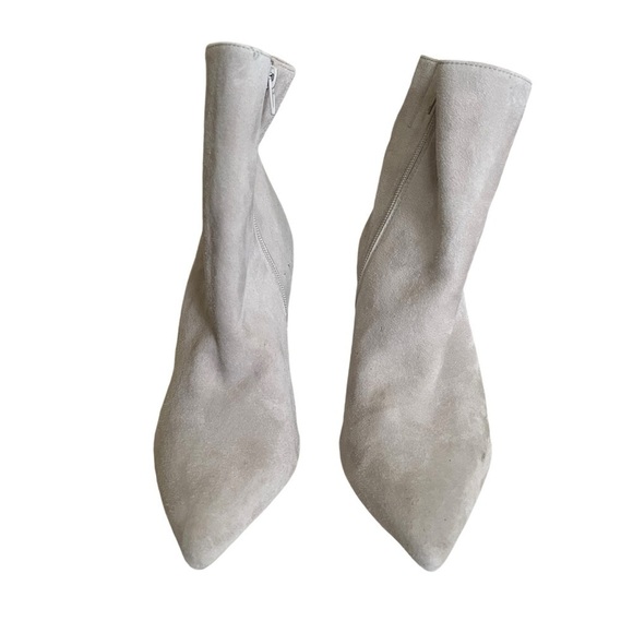 Steve Madden Matilda Women's Grey Suede Ankle Boots Size 10M Minimalist Classic - Picture 9 of 16